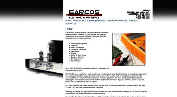 earcosrepair.com