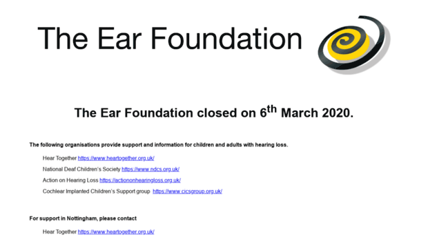 earfoundation.org.uk