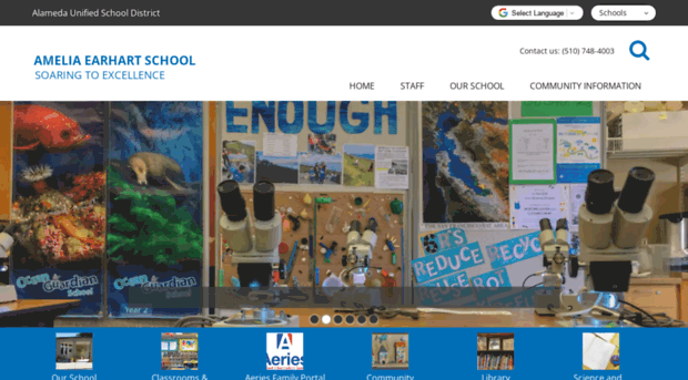 earhart-alamedausd-ca.schoolloop.com