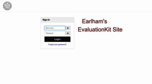 earlham.evaluationkit.com