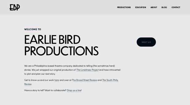 earliebirdproductions.com