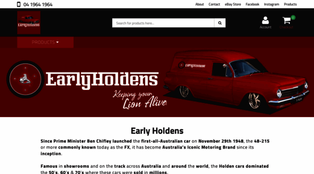early-holdens.com