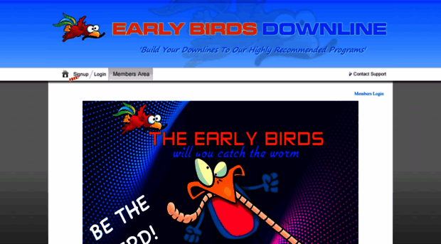 earlybirdsdownline.com