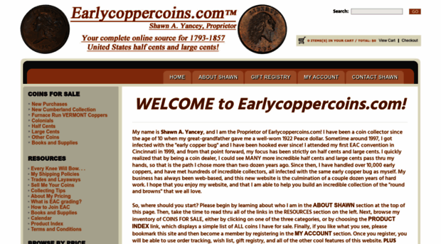 earlycoppercoins.com