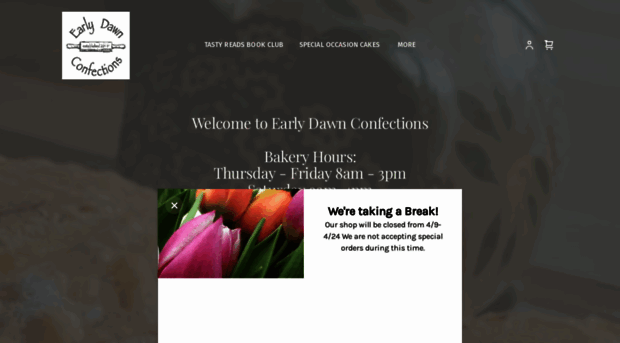 earlydawnconfections.com