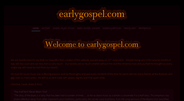 earlygospel.com