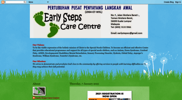 earlystepscc.blogspot.com