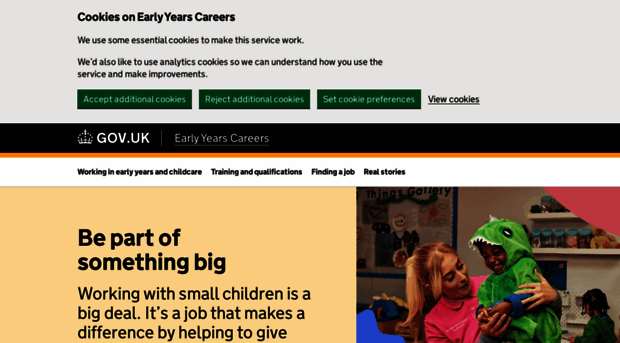 earlyyearscareers.campaign.gov.uk