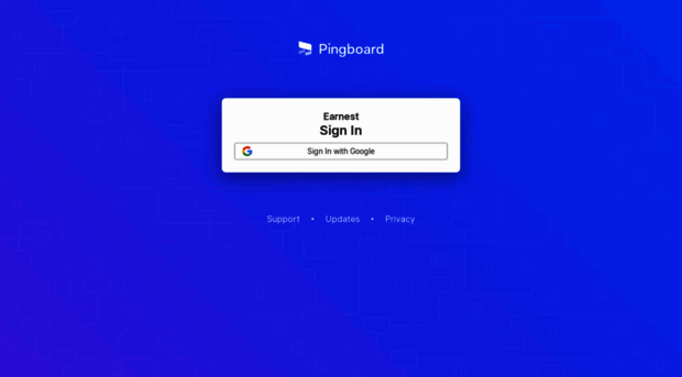 earnest.pingboard.com