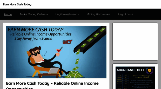 earnmorecashtoday.com