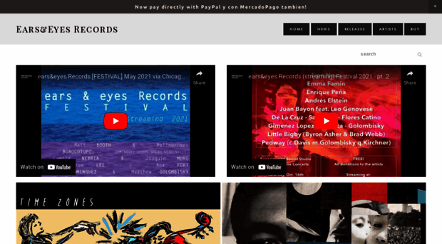 earsandeyesrecords.com