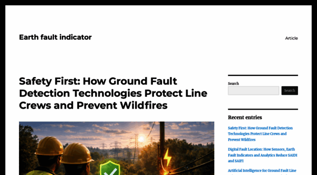 earth-fault-indicator.com
