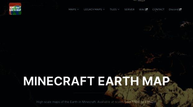 LEGACY MAPS – Minecraft Earth Map