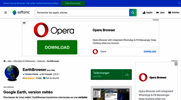 earthbrowsermac.softonic.fr