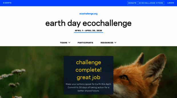 earthday.ecochallenge.org