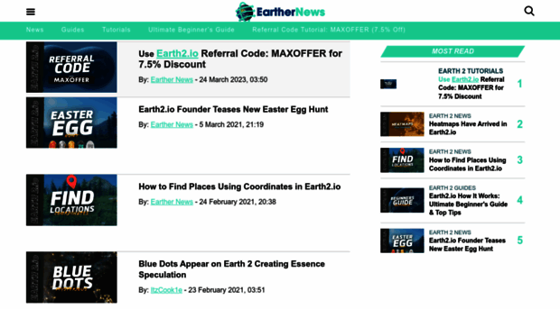 earthernews.com