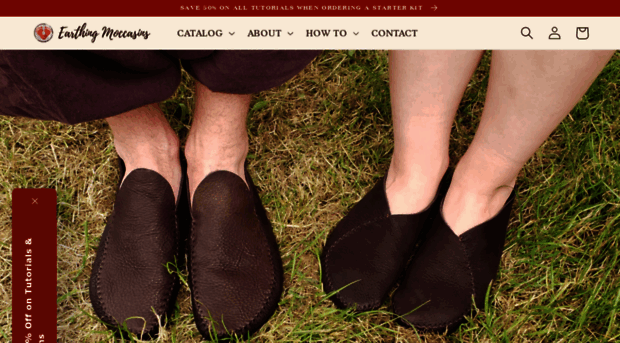 earthingmoccasins.com