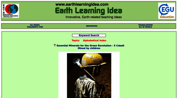 earthlearningidea.com