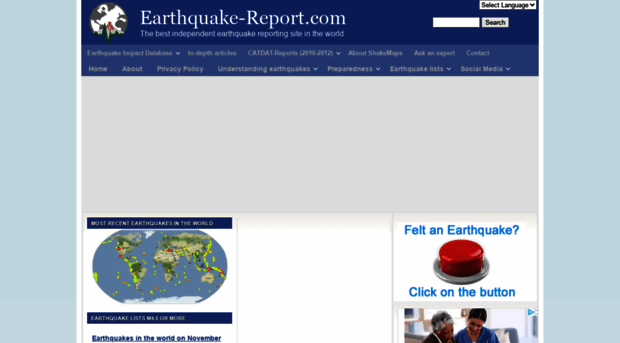 earthquake-report.com