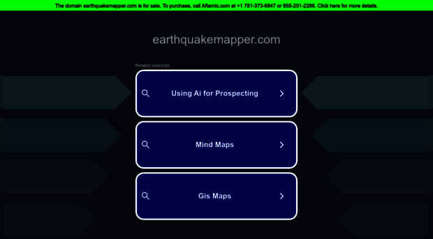 earthquakemapper.com