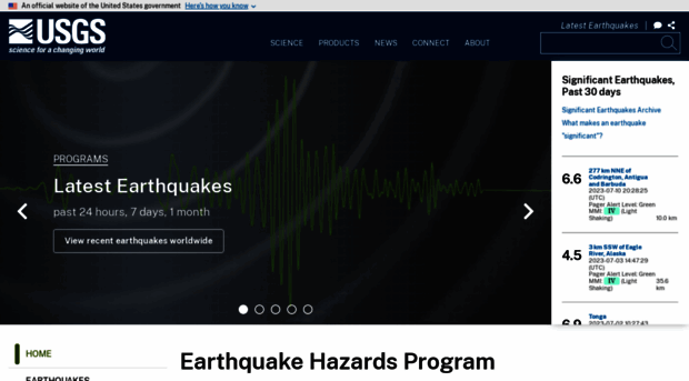 earthquakes.usgs.gov