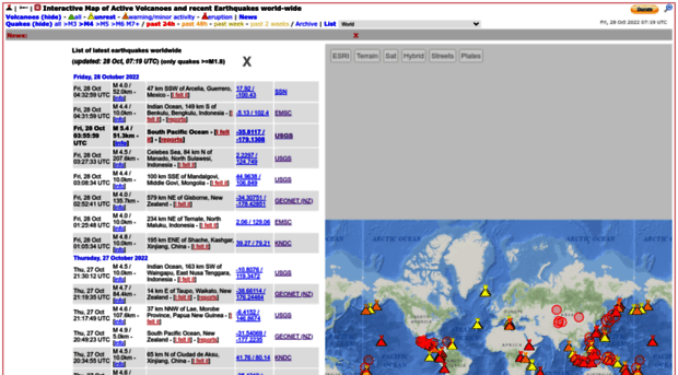 earthquakes.volcanodiscovery.com