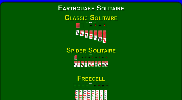 earthquakesolitaire.com