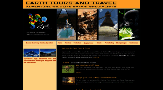 earthtoursandtravel.com