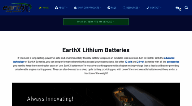 earthxbatteries.com