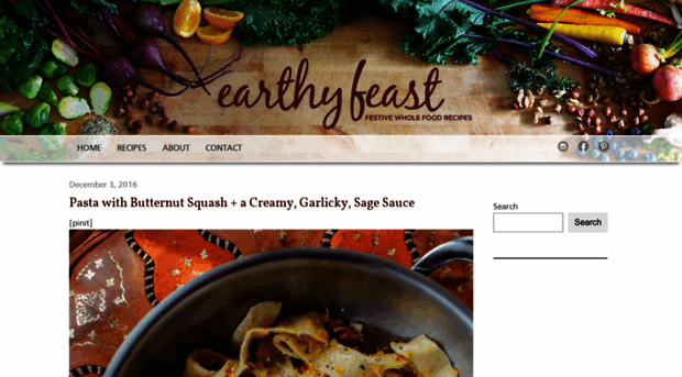 earthyfeast.com