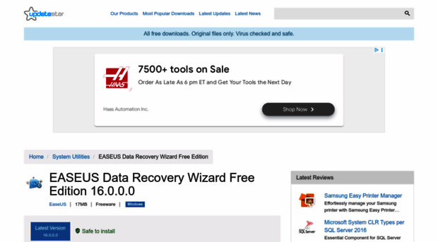 easeus-data-recovery-wizard-free-edition.updatestar.com