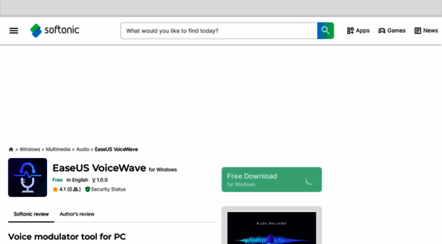 easeus-voicewave.en.softonic.com