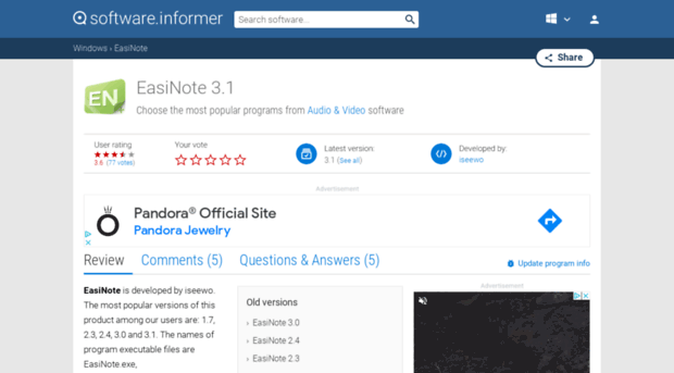 easinote.software.informer.com