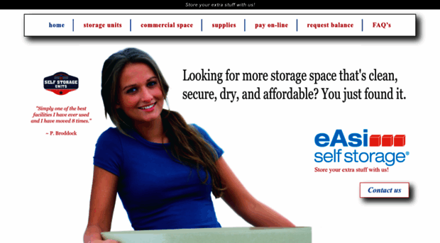 easiselfstorage.com