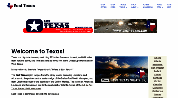 east-texas.com