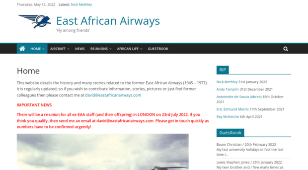 eastafricanairways.com