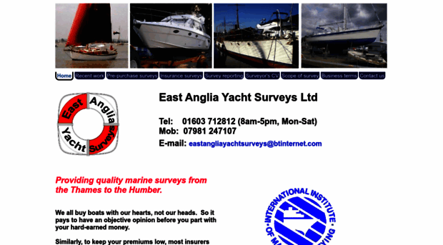 eastangliayachtsurveys.co.uk