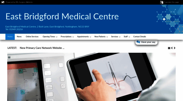 eastbridgfordmedicalcentre.co.uk