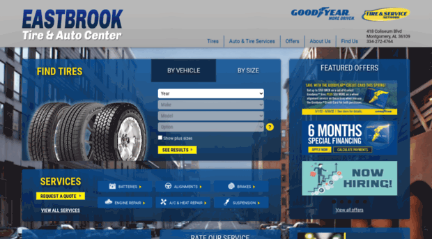 eastbrooktireandauto.com