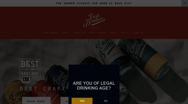 eastbrotherbeer.com