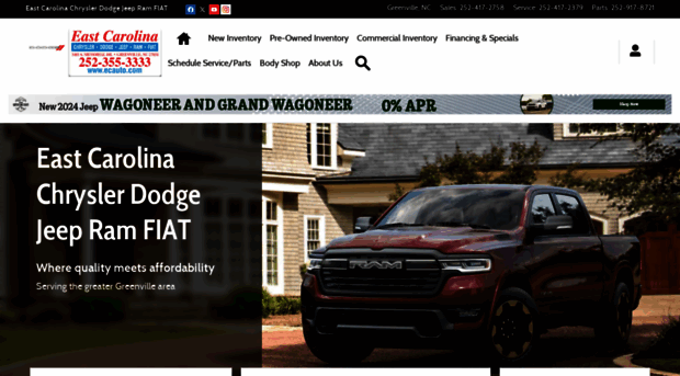 eastcarolinachryslerdodge.com