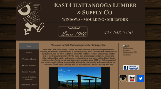 eastchattanoogalumber.com