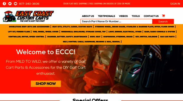 eastcoastcarts.com