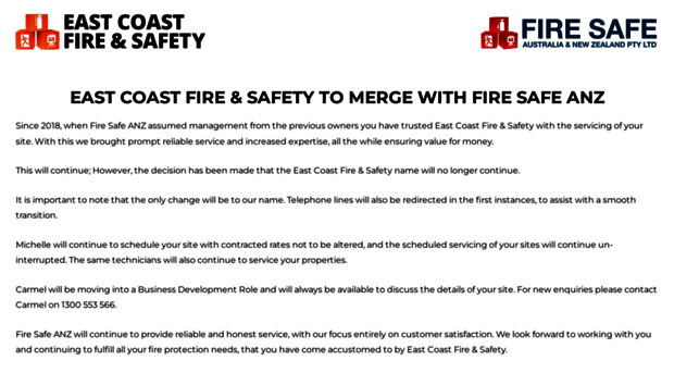 eastcoastfireandsafety.com.au