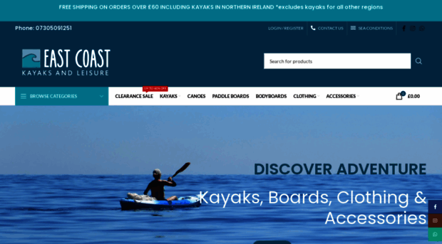 eastcoastkayaks.co.uk