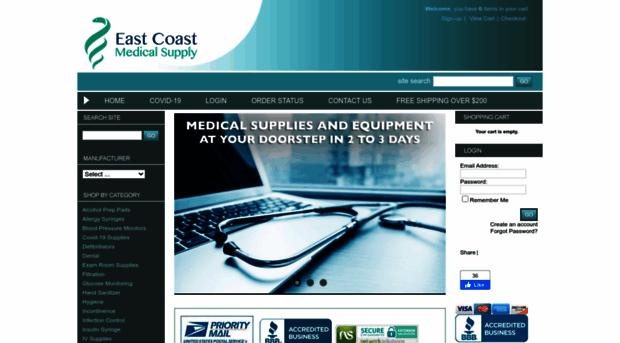 eastcoastmedicalsupply.com