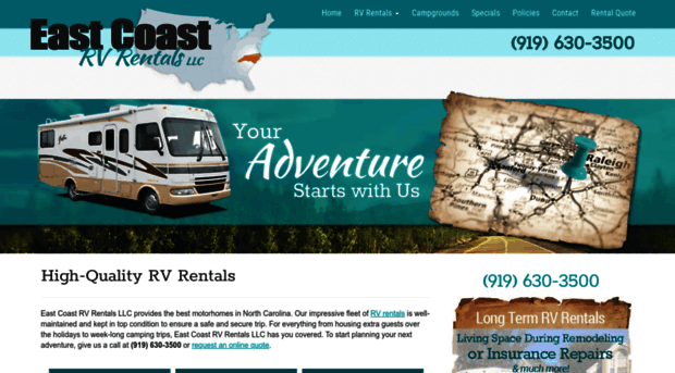 eastcoastrvrentals.com