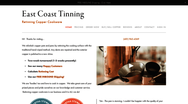 eastcoasttinning.com