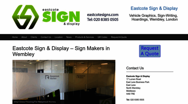 eastcotesignanddisplay.co.uk