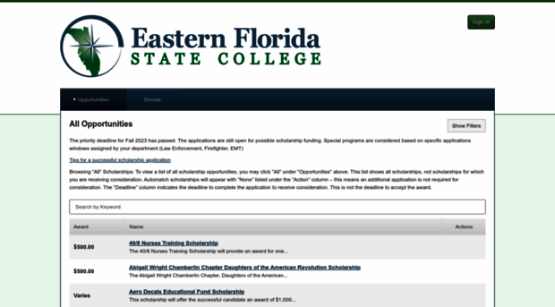 easternflorida.academicworks.com